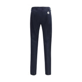 Germano Blue Cotton Chino Pants